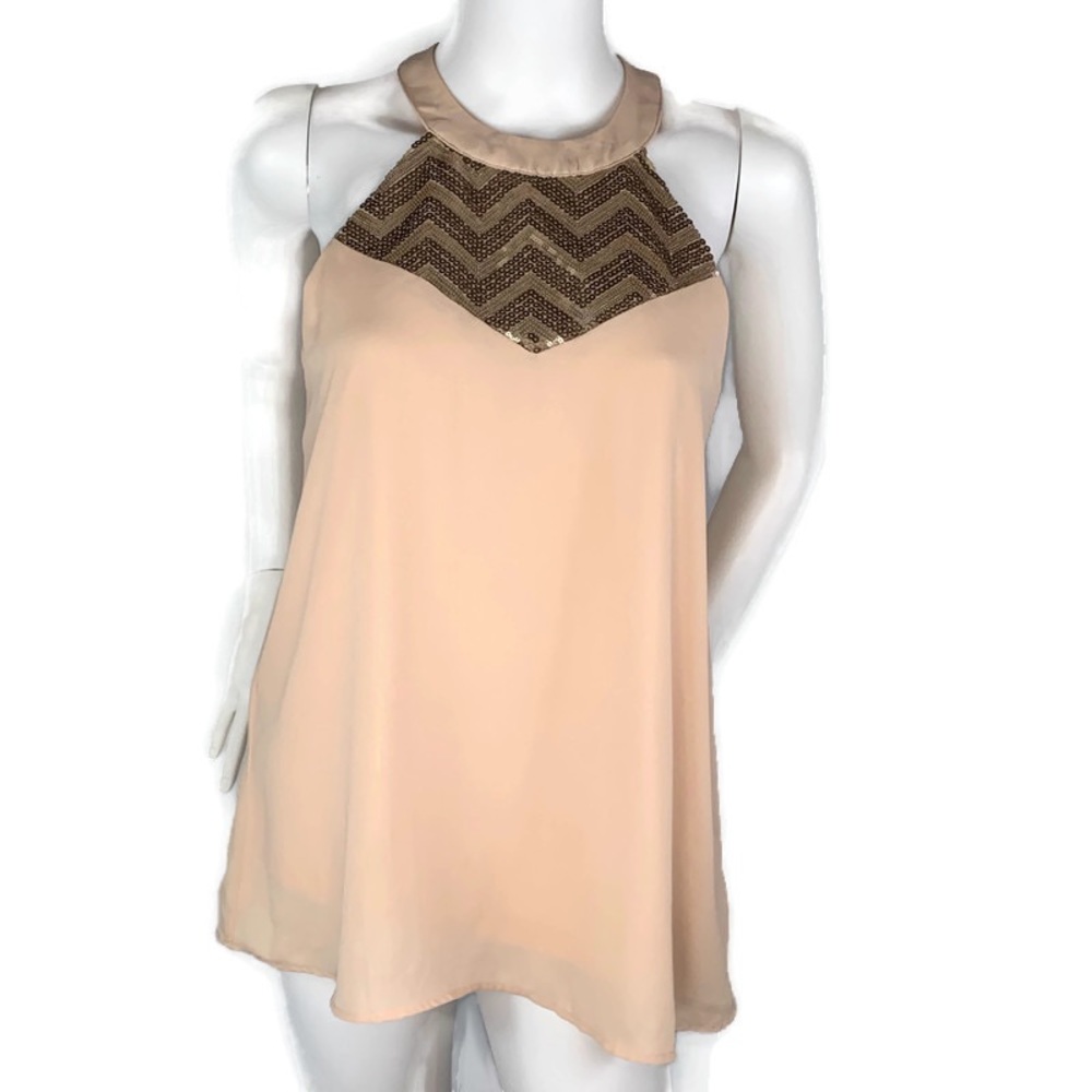 Paper Crane Sleeveless Blouse Size S